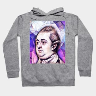 Edward Gibbon Pink Portrait | Edward Gibbon Artwork 8 Hoodie